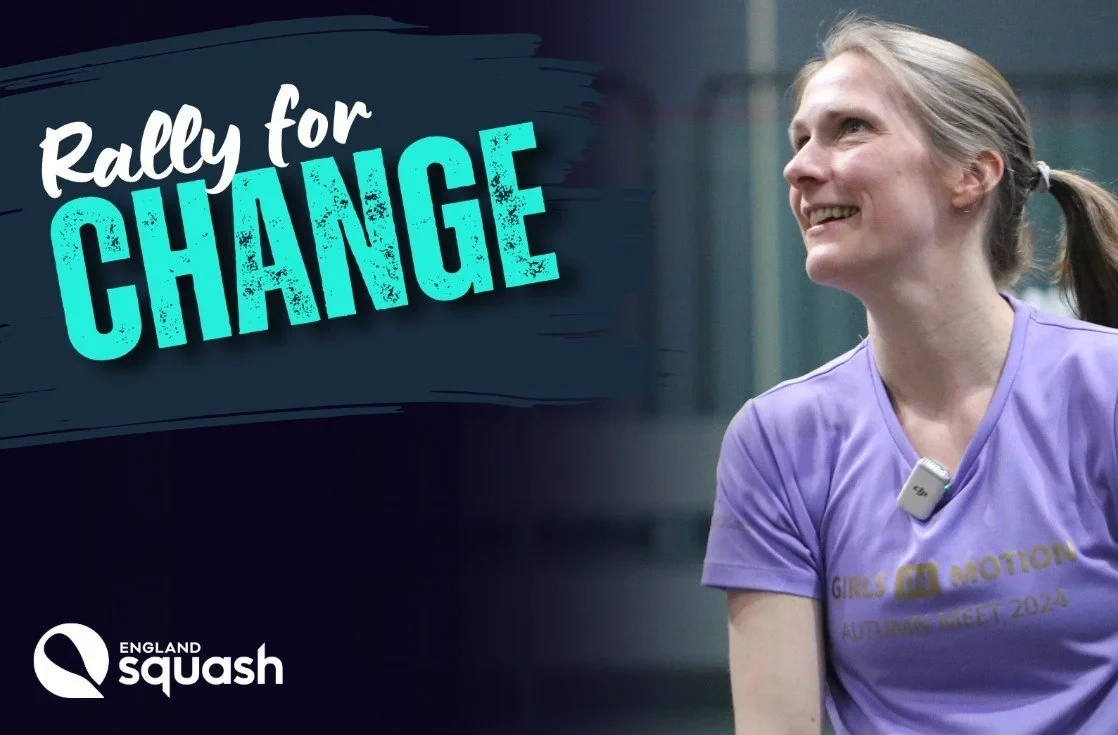 Girls in Motion joins the ‘rally for change’ this International Women’s Squash Week!